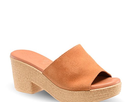 OH! MY SANDALS MULES ΔΕΡΜΑΤΙΝΑ ΩΧΡΑ